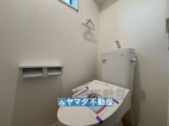 お掃除ラクラク節水トイレ