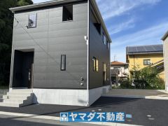 1号棟ケイミュー外壁は汚れが付きにくい効果を併せ持つ特徴があります。