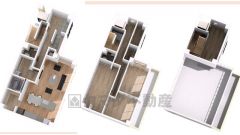 リフォームプラン鳥観図