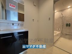 三面鏡タイプの洗面台