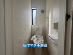 お掃除ラクラク節水トイレ