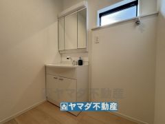 三面鏡タイプの洗面台