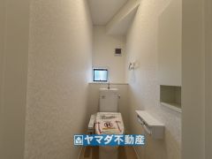 お掃除ラクラク節水トイレ