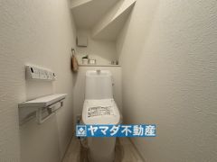 お掃除ラクラク節水トイレ