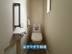 お掃除ラクラク節水トイレ