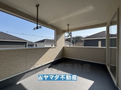 屋根があるので急な雨でも安心です
