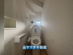 お掃除ラクラク節水トイレ