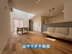 18帖あるリビング