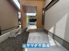 玄関横には土間があります