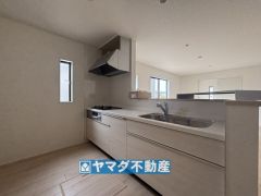 キッチンからご家族との会話ができますね。