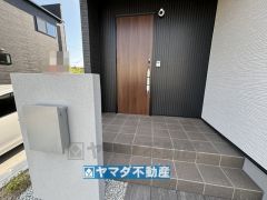 セキュリティー安心な玄関