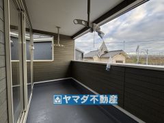 屋根があるので急な雨でも安心ですね