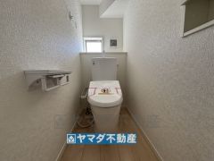 お掃除ラクラク節水トイレ