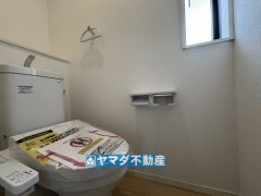 お掃除ラクラク節水トイレ