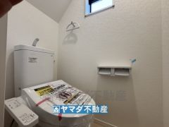 お掃除ラクラク節水トイレ