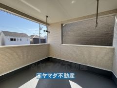 広々バルコニー
