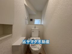 お掃除ラクラク節水トイレ