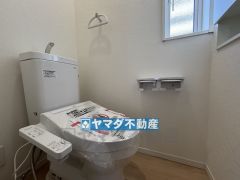 お掃除ラクラク節水トイレ