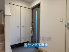 内玄関にはシューズボックス