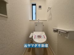 お掃除ラクラク節水トイレ