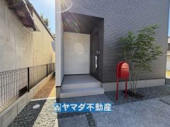 外からの目線を気にしない玄関