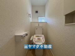 お掃除ラクラク節水トイレ