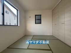 和室があると普段は家事スペースに利用できますね。