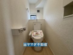 お掃除ラクラク節水トイレ