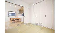 和室があると普段は家事スペースに利用できますね。