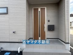 玄関横にはポストが設置