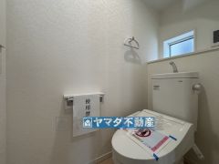 お掃除ラクラク節水トイレ