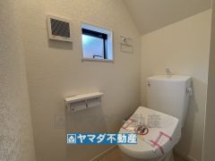 お掃除ラクラク節水トイレ