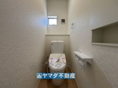 お掃除ラクラク節水トイレ