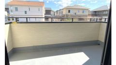 広々バルコニー