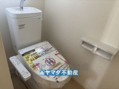 お掃除ラクラク節水トイレ