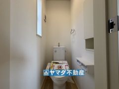 お掃除ラクラク節水トイレ