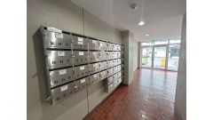 集団ポスト設置されています