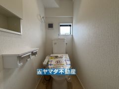 お掃除ラクラク節水トイレ