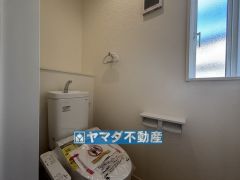 お掃除ラクラク節水トイレ