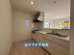 キッチンからご家族との会話ができますね。