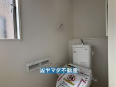 お掃除ラクラク節水トイレ