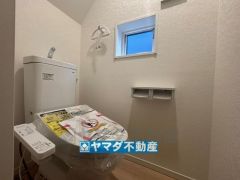 お掃除ラクラク節水トイレ