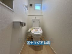 お掃除ラクラク節水トイレ