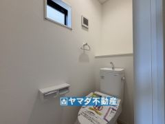 お掃除ラクラク節水トイレ
