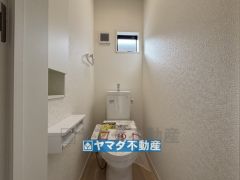 お掃除ラクラク節水トイレ