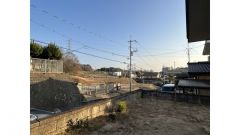 1月30日迄現況販売お庭から見た眺望