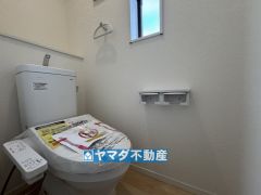 お掃除ラクラク節水トイレ