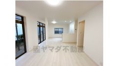 リフォーム済の19.25帖のリビング