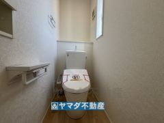 お掃除ラクラク節水トイレ