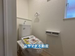 お掃除ラクラク節水トイレ